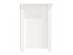 Móvel De Tv*vidaxl Móvel de TV 114x35x52 cm madeira de pinho maciça Branco