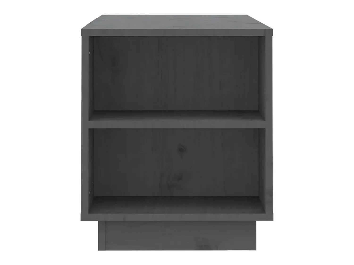 vidaxl Móvel de TV 110x35x40,5 cm madeira de pinho maciça^ Móvel De Tv