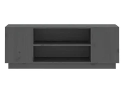 vidaxl Móvel de TV 110x35x40,5 cm madeira de pinho maciça^ Móvel De Tv