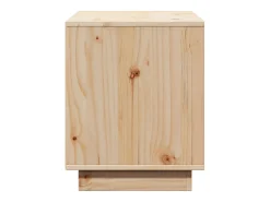 Móvel De Tv|vidaxl Móvel de TV 74x35x44 cm madeira de pinho maciça Castanho