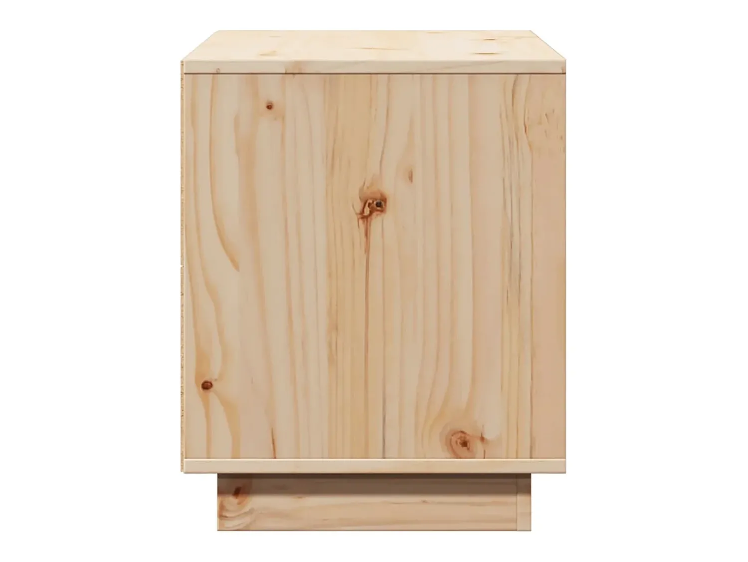 Móvel De Tv|vidaxl Móvel de TV 74x35x44 cm madeira de pinho maciça Castanho