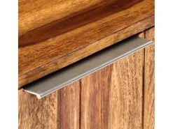 Clearance Móvel de TV 140x30x40 cm madeira de sheesham maciça PT680136 Castanho