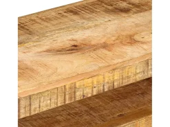 Móvel de TV 110x30x40 cm madeira de mangueira maciça PT612530^ Móvel De Tv