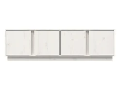 Móvel De Tv|vidaxl Móvel de TV 140x40x40 cm madeira de pinho maciça Branco