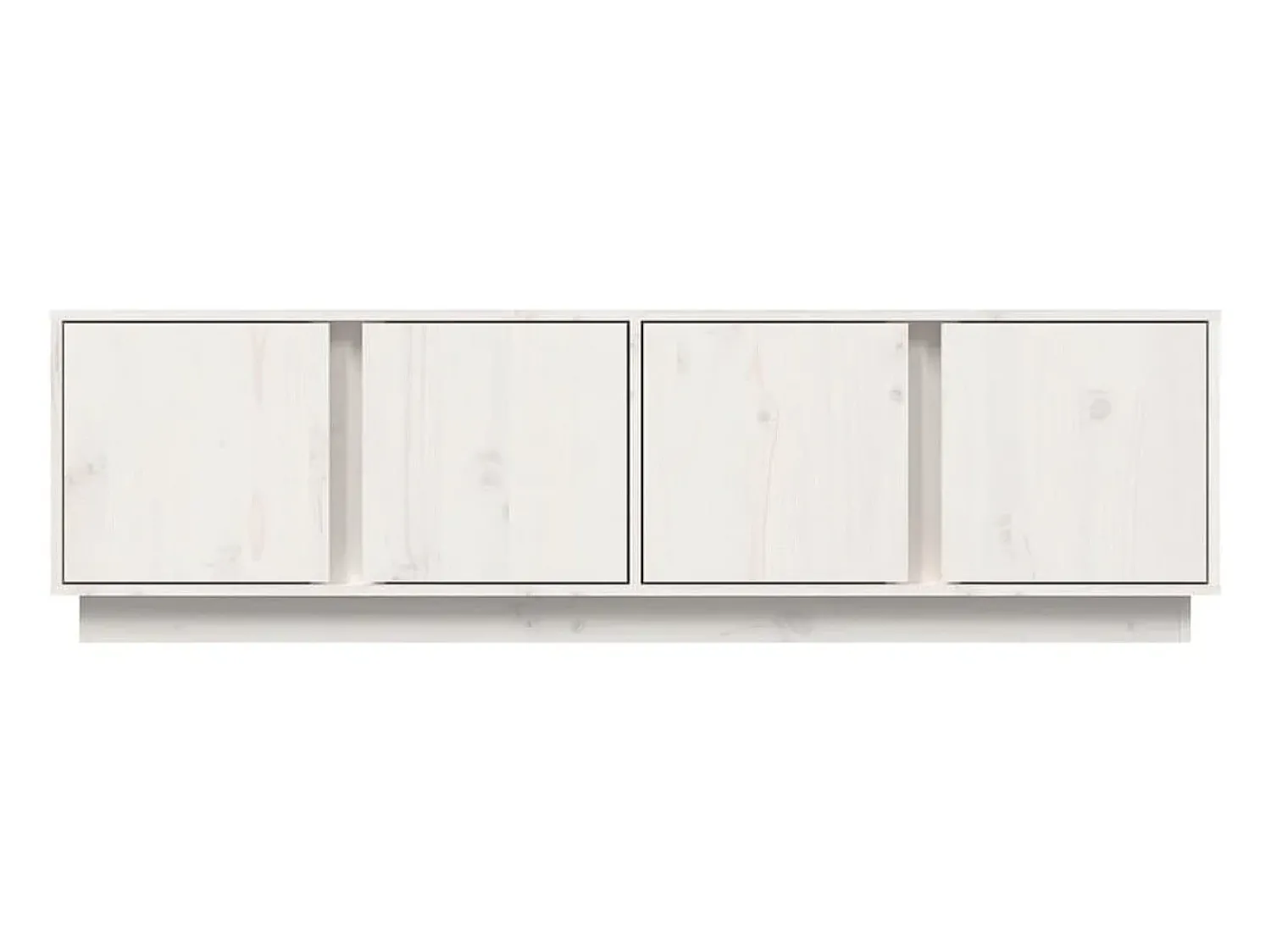 Móvel De Tv|vidaxl Móvel de TV 140x40x40 cm madeira de pinho maciça Branco