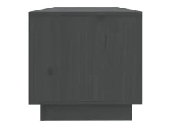 vidaxl Móvel de TV 90x35x35 cm madeira de pinho maciça cinza^ Móvel De Tv