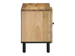 vidaxl Móvel de TV 80x31x46 cm madeira de mangueira maciça^ Móvel De Tv