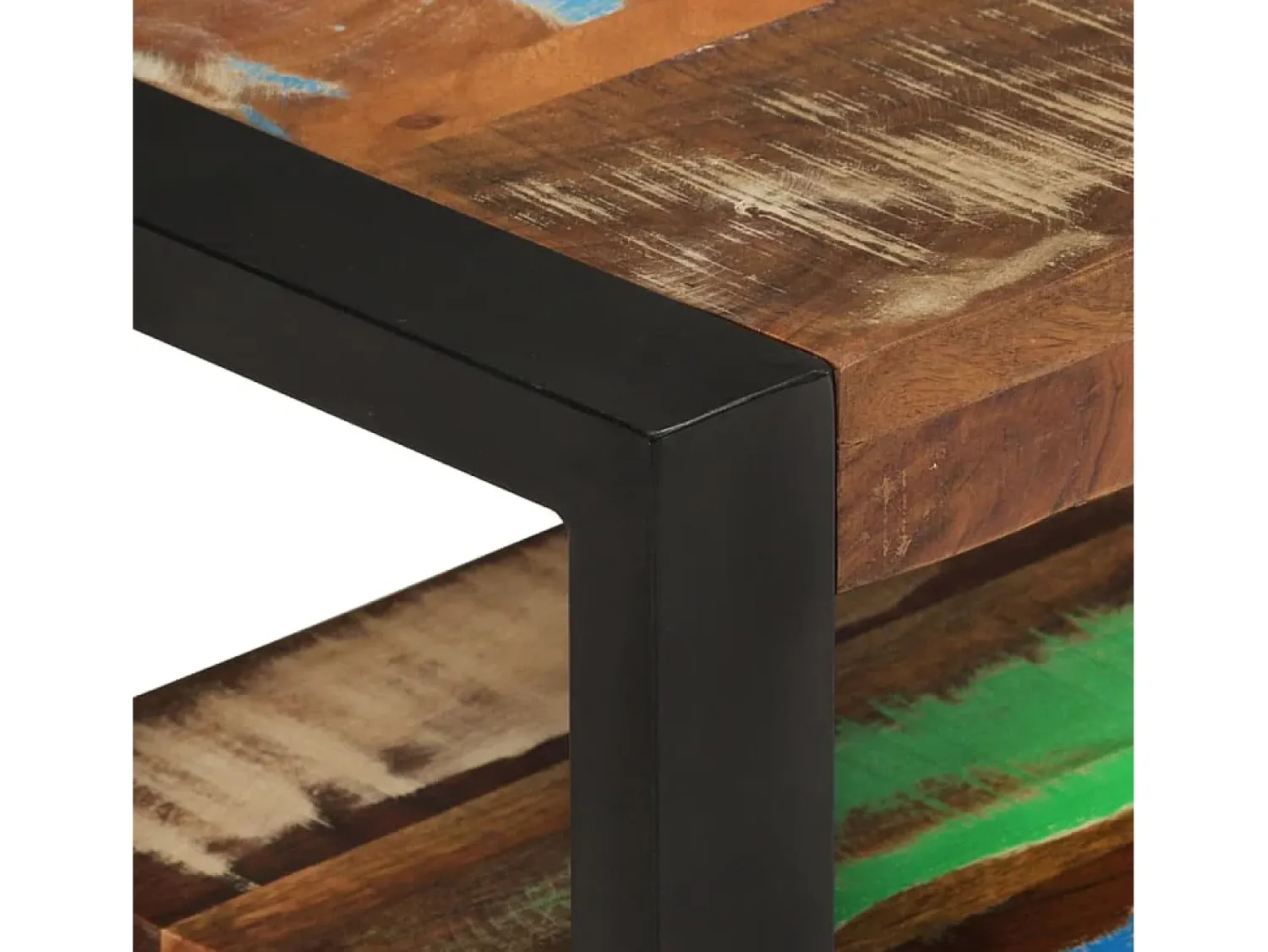 Clearance Móvel de TV 120x30x45 cm madeira recuperada maciça PT980778 Castanho