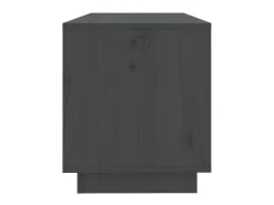 Móvel De Tv| Móvel de TV 74x34x40 cm madeira de pinho maciça PT691923 Cinzento