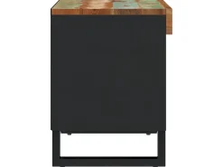 Móvel De Tv| Móvel de TV 85x33x43,5 cm madeira recuperada maciça PT927047 Multicor