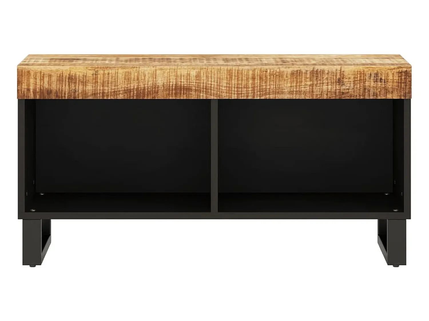 Móvel de TV 85x33x43,5 cm madeira de mangueira maciça PT988091^ Móvel De Tv
