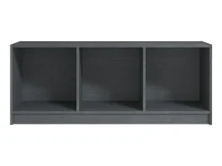 Móvel de TV 104x33x41 cm madeira de pinho maciça PT432612^ Móvel De Tv