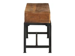 Móvel De Tv| Móvel de TV 110x30x46 cm madeira recuperada maciça PT871823 Castanho