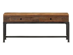 Móvel De Tv| Móvel de TV 110x30x46 cm madeira recuperada maciça PT871823 Castanho