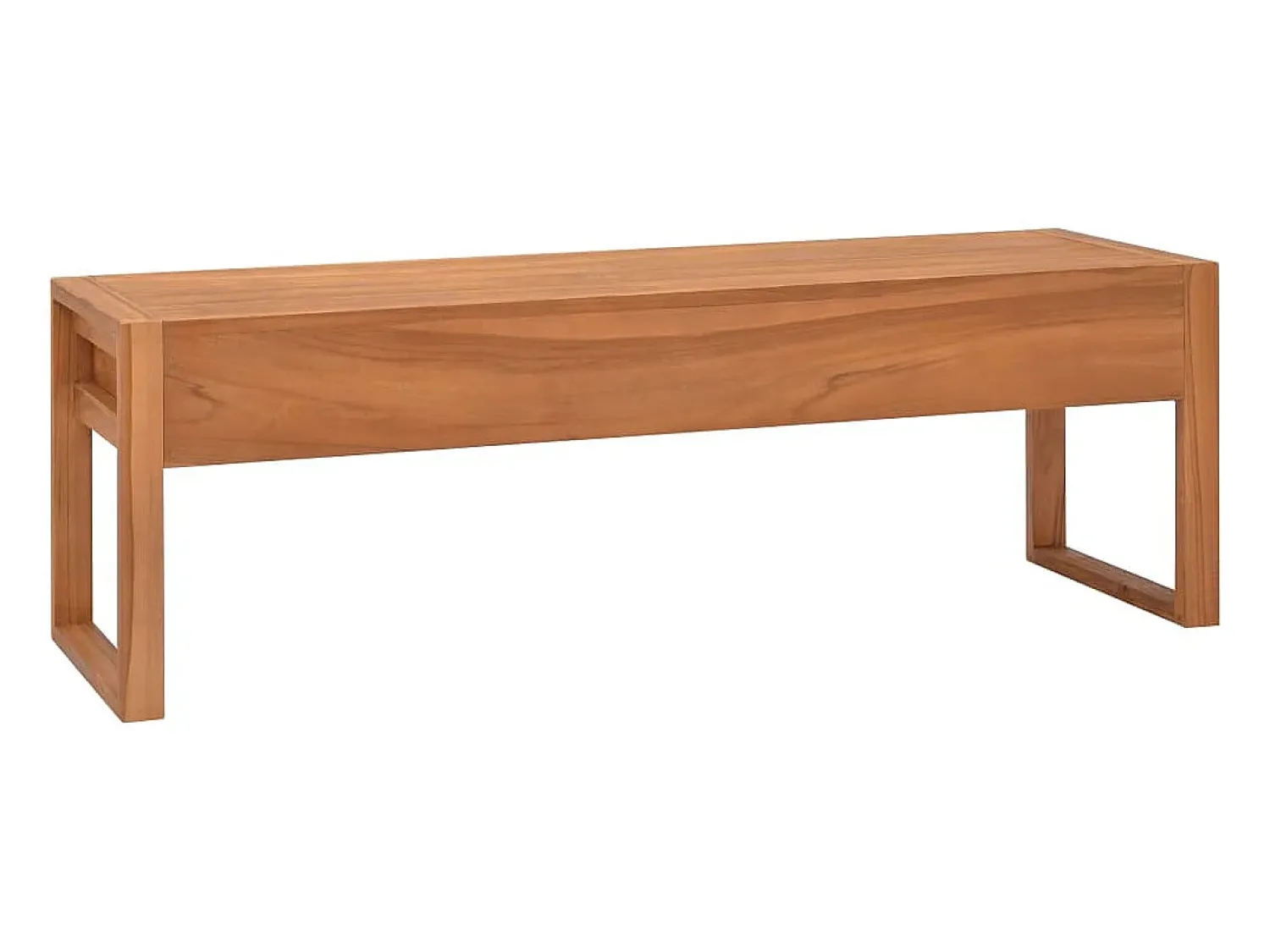 Móvel De Tv| Móvel de TV 140x40x45 cm madeira de teca PT472782 Castanho
