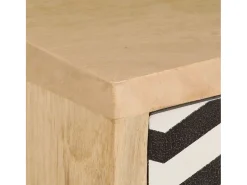Móvel De Tv| Móvel de TV 120x30x40 cm madeira de mangueira maciça PT932978 Castanho