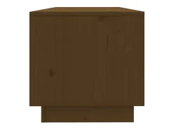 Sale vidaxl Móvel de TV 90x35x35 cm madeira de pinho maciça mel Castanho