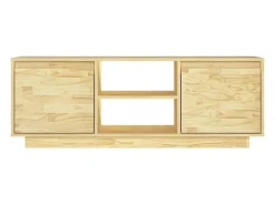 vidaxl Móvel de TV 110x30x40 cm madeira de pinho maciça^ Móvel De Tv