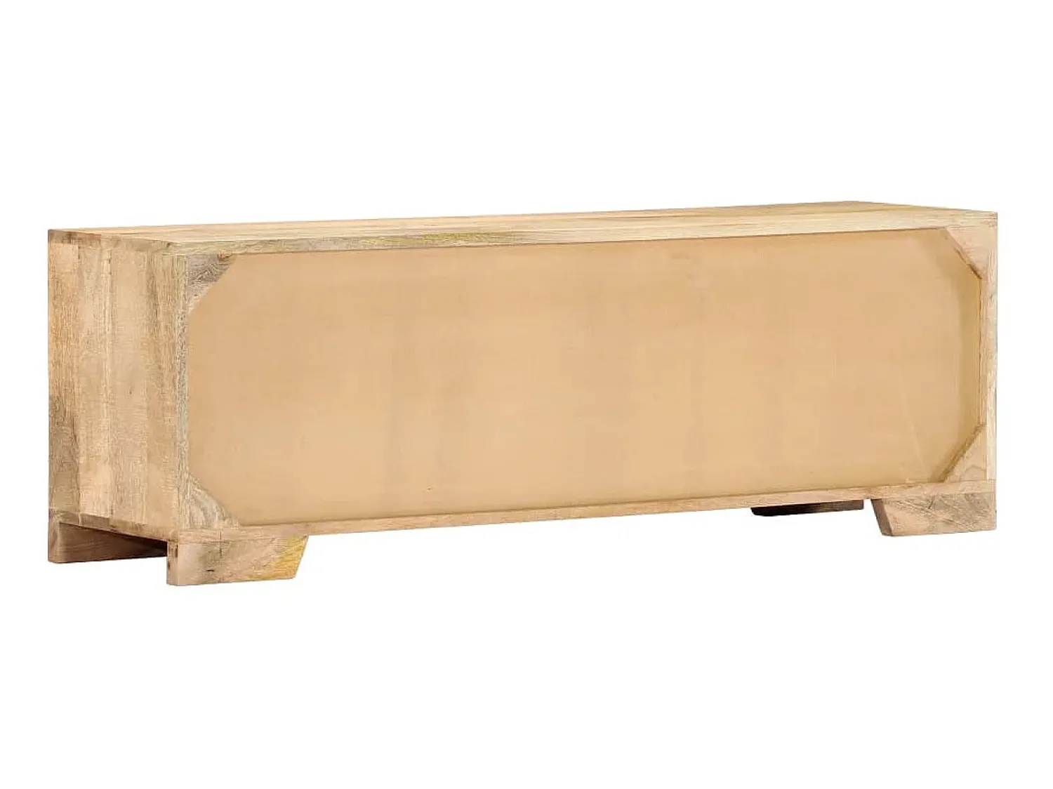 Móvel de TV 120x30x40 cm madeira de mangueira maciça PT159591^ Móvel De Tv