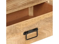 Móvel De Tv| Móvel de TV 150x30x45 cm madeira de mangueira maciça PT135916 Castanho
