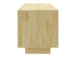 Online Móvel de TV 110x30x33,5 cm madeira de pinho maciça PT715272 Castanho