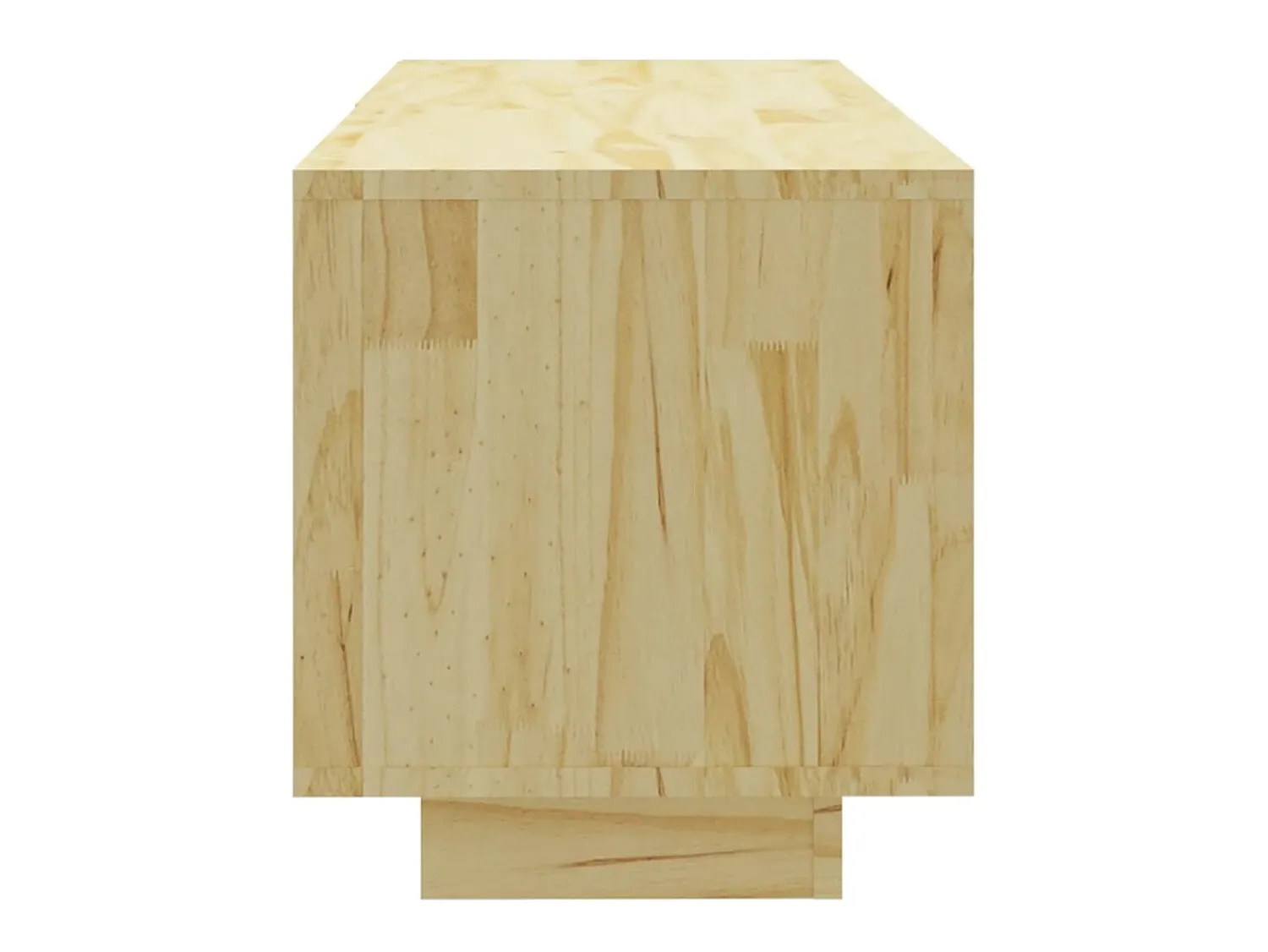 Online Móvel de TV 110x30x33,5 cm madeira de pinho maciça PT715272 Castanho