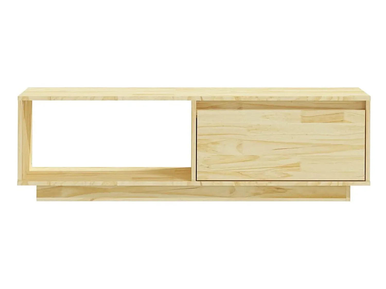 Online Móvel de TV 110x30x33,5 cm madeira de pinho maciça PT715272 Castanho