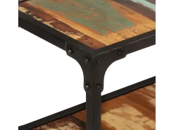 Móvel De Tv* Móvel de TV 150x30x41 cm madeira recuperada maciça PT135388 Multicor