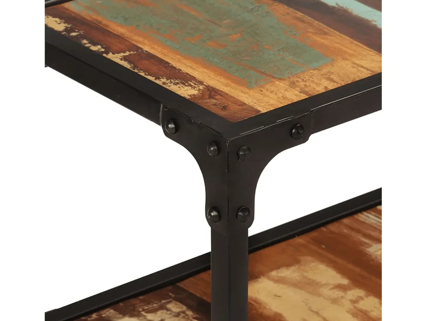 Móvel De Tv* Móvel de TV 150x30x41 cm madeira recuperada maciça PT135388 Multicor