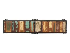 Móvel De Tv* Móvel de TV 150x30x41 cm madeira recuperada maciça PT135388 Multicor