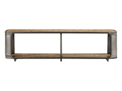 Móvel De Tv* Móvel de TV 150x30x40 cm madeira de mangueira maciça PT203514 Castanho