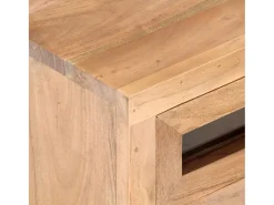 Móvel De Tv| Móvel de TV 110x30x40 cm madeira de acácia maciça PT740681 Castanho