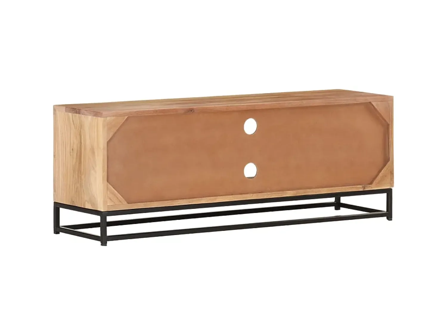 Móvel De Tv| Móvel de TV 110x30x40 cm madeira de acácia maciça PT740681 Castanho