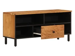Sale Móvel de TV 100x33x46 cm madeira de acácia maciça PT736567 Castanho