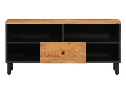 Sale Móvel de TV 100x33x46 cm madeira de acácia maciça PT736567 Castanho