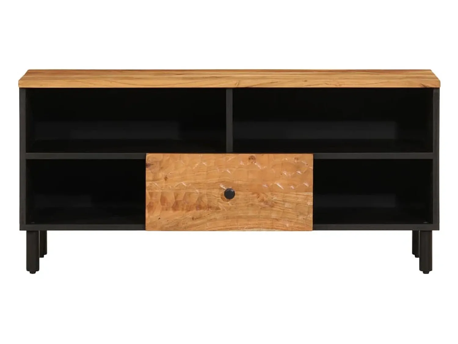 Sale Móvel de TV 100x33x46 cm madeira de acácia maciça PT736567 Castanho