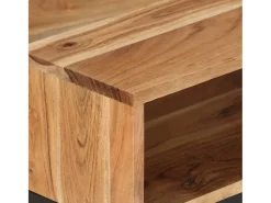 Móvel De Tv* Móvel de TV 160x30x45 cm madeira de acácia maciça PT335282 Castanho