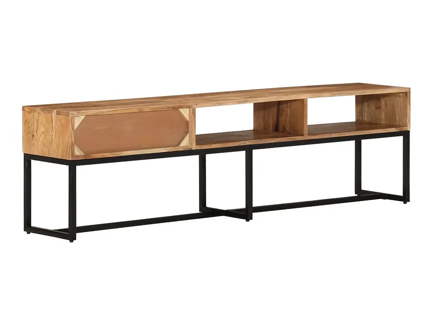 Móvel De Tv* Móvel de TV 160x30x45 cm madeira de acácia maciça PT335282 Castanho