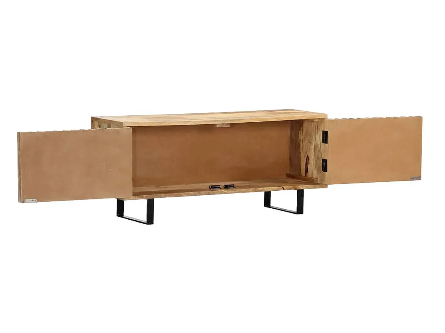 Móvel De Tv| Móvel de TV 90x30x40 cm madeira de mangueira maciça PT570817 Castanho