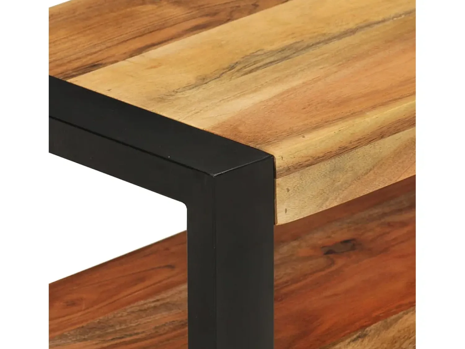 Móvel de TV 120x30x45 cm madeira de acácia maciça PT409613 Castanho