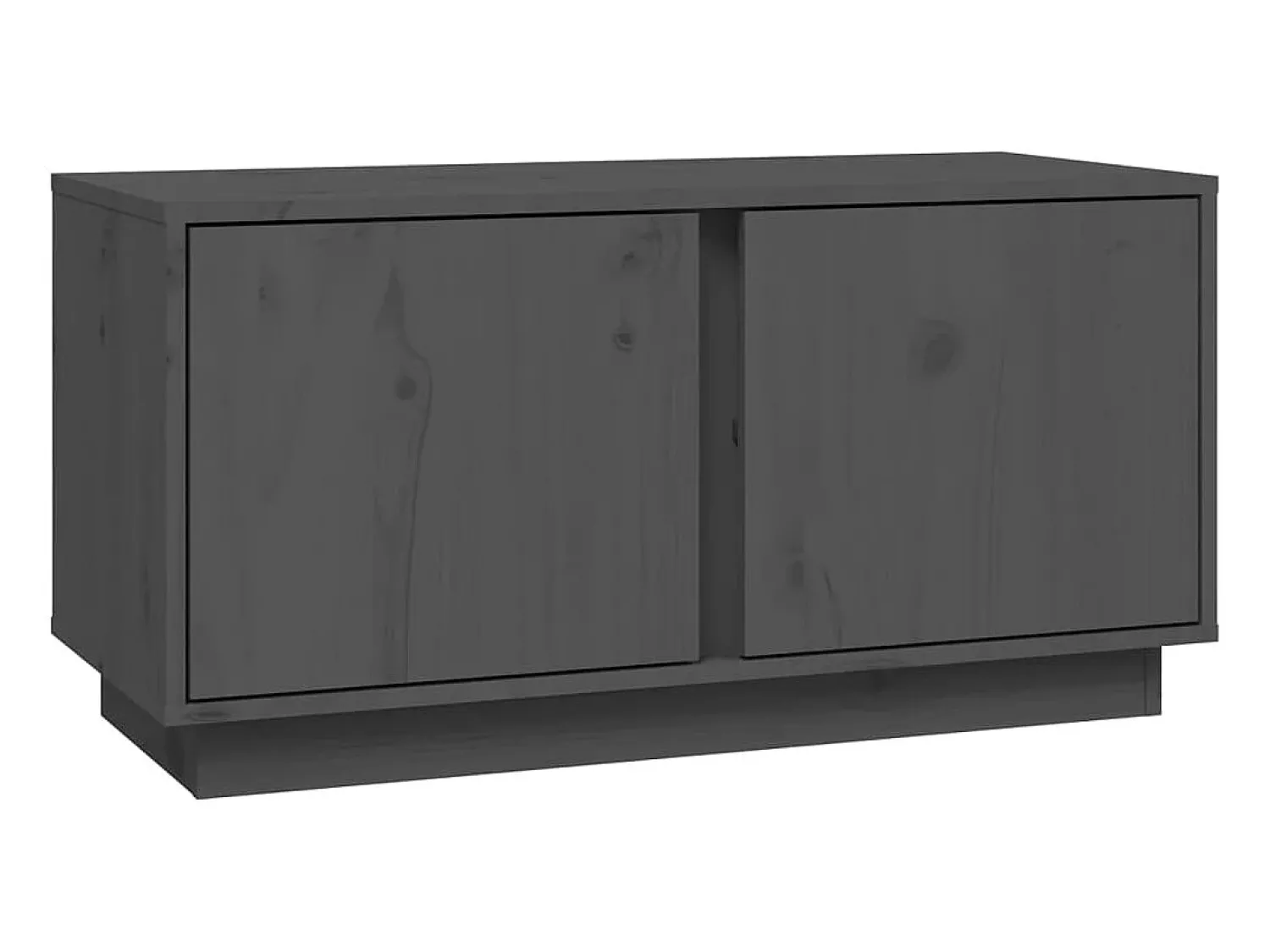 Móvel de TV 80x35x40,5 cm madeira de pinho maciça PT512550^ Móvel De Tv