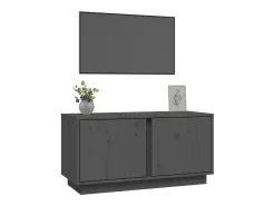 Móvel de TV 80x35x40,5 cm madeira de pinho maciça PT512550^ Móvel De Tv