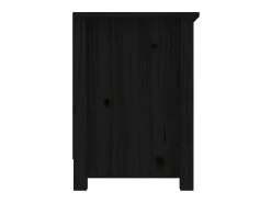 Móvel De Tv| Móvel de TV 103x36,5x52 cm madeira de pinho maciça PT425566 Preto