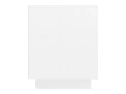 Móvel De Tv*vidaxl Móvel de TV 74x35x44 cm madeira de pinho maciça Branco