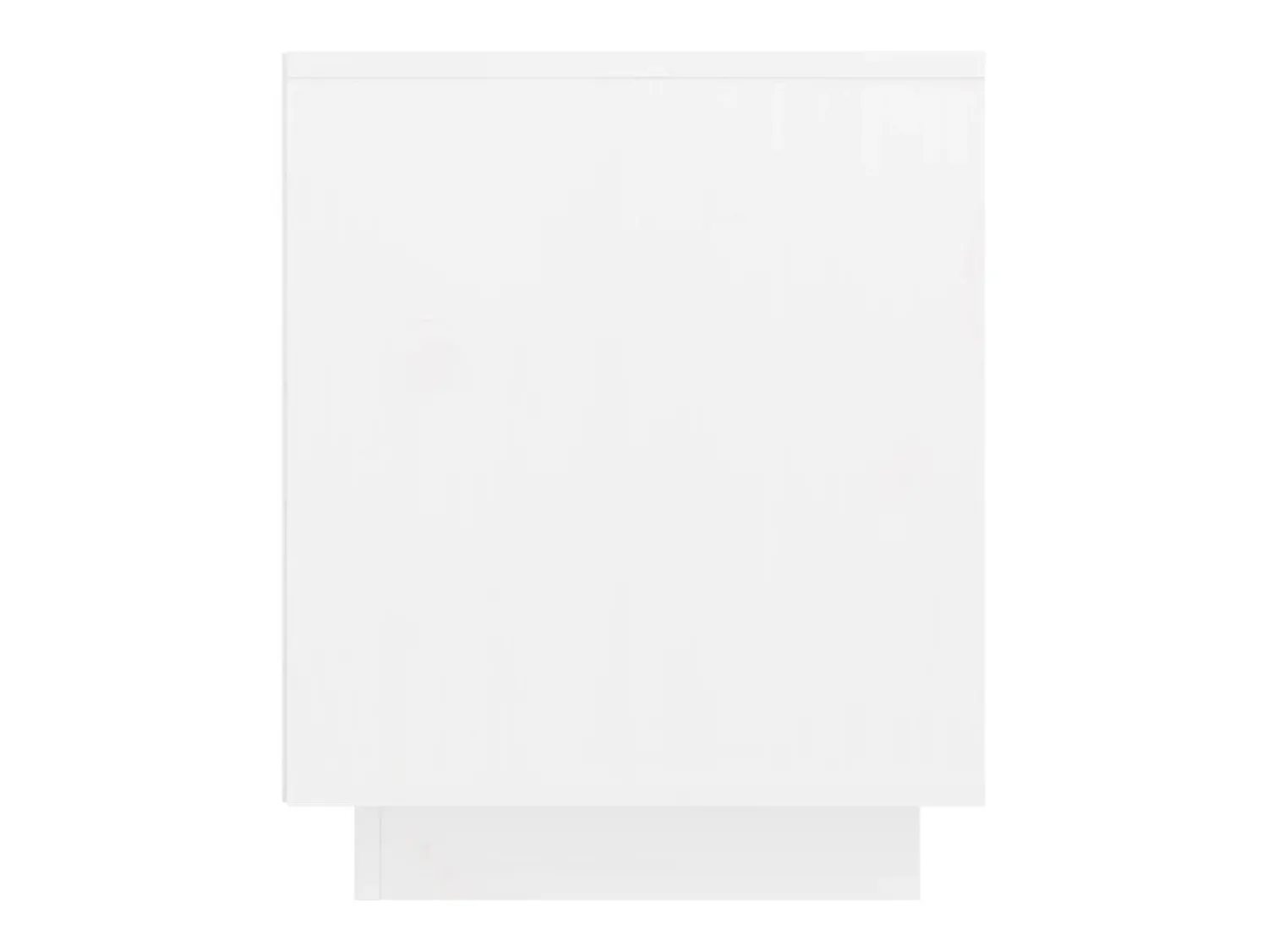 Móvel De Tv*vidaxl Móvel de TV 74x35x44 cm madeira de pinho maciça Branco