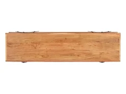 Móvel De Tv* Móvel de TV 160x40x50 cm madeira de acácia maciça PT425023 Castanho