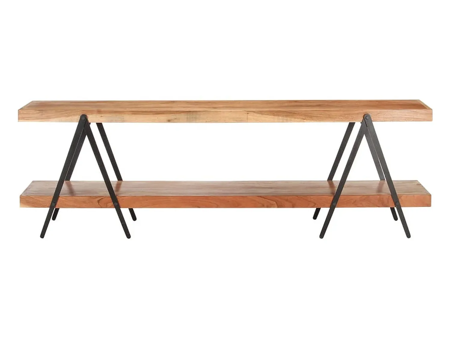 Móvel De Tv* Móvel de TV 160x40x50 cm madeira de acácia maciça PT425023 Castanho