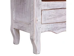 Móvel De Tv|vidaxl Móvel de TV 120x30x40 cm madeira de mogno maciça Branco