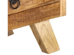 Móvel De Tv|vidaxl Móvel de TV 110x30x40 cm madeira de mangueira maciça Castanho