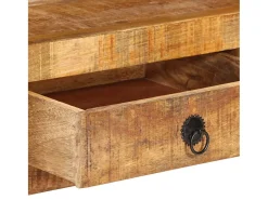 Móvel De Tv|vidaxl Móvel de TV 110x30x40 cm madeira de mangueira maciça Castanho
